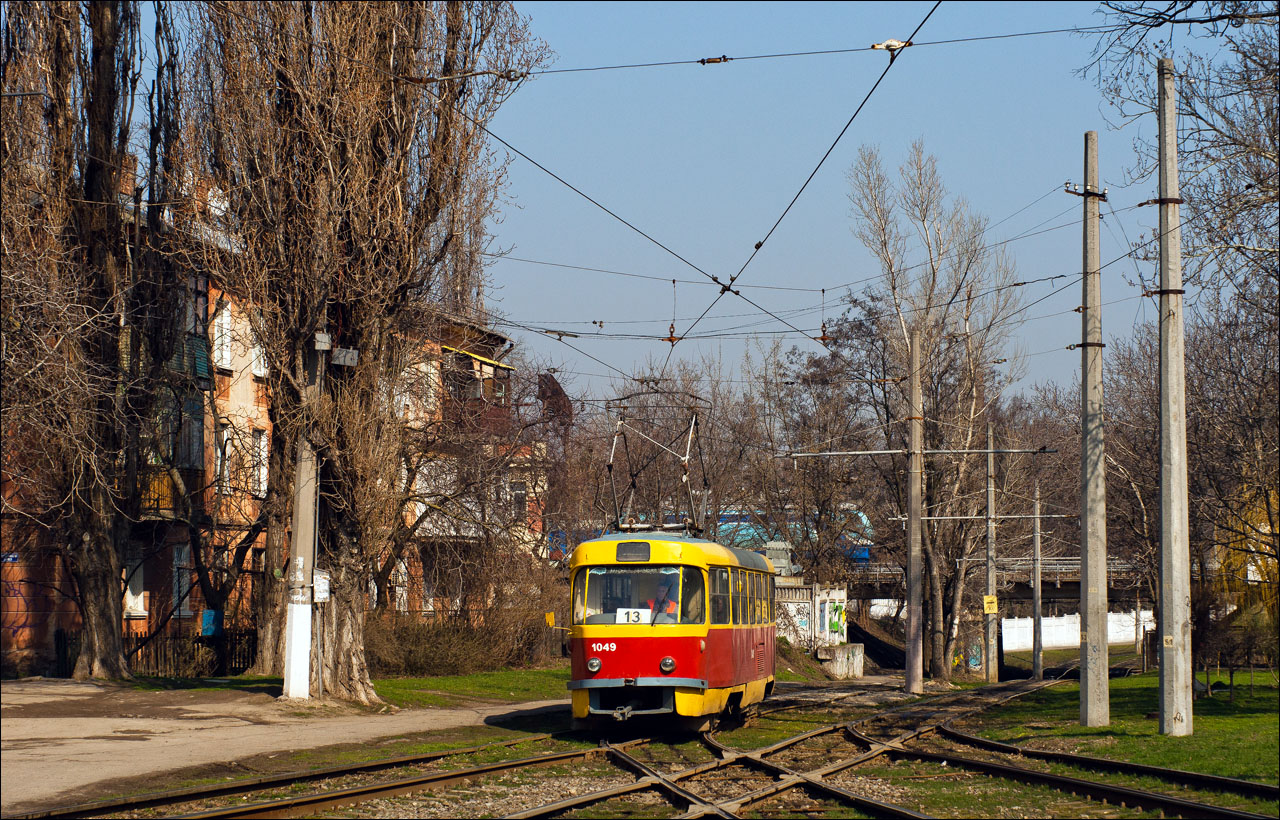 Одесса, Tatra T3SU (двухдверная) № 1049
