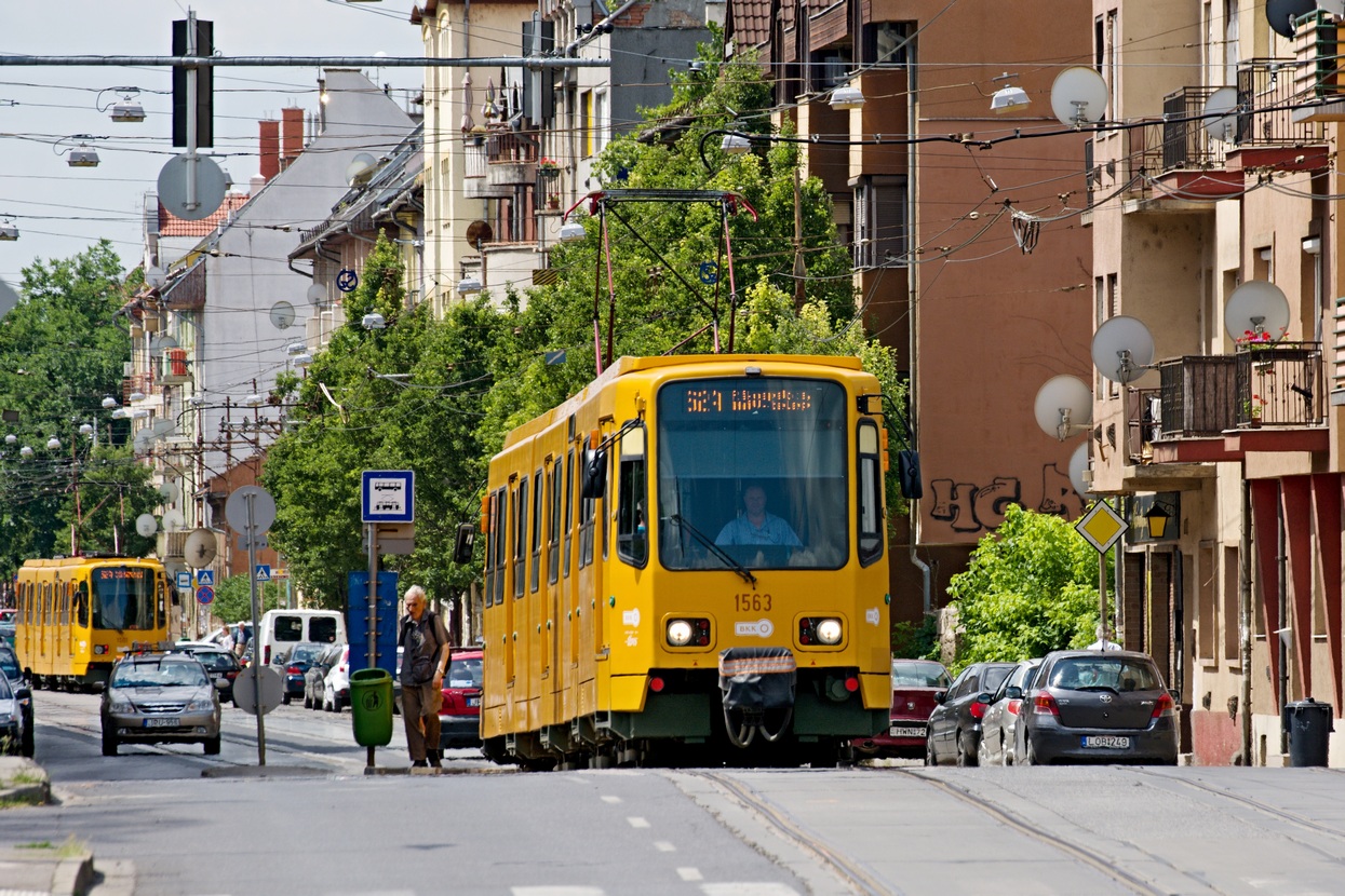 Budapešť, Duewag TW6000 č. 1563
