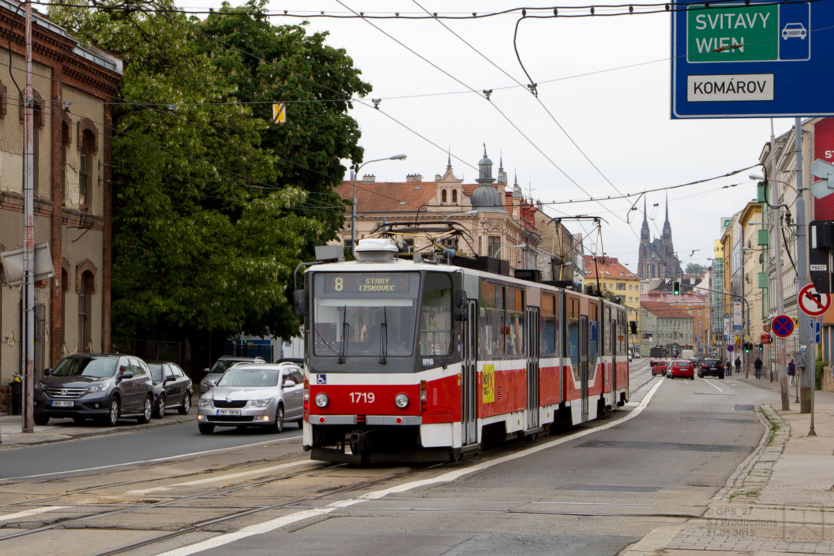 Брно, Tatra KT8D5R.N2 № 1719