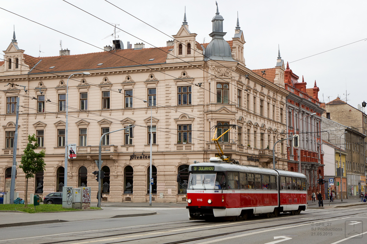Брно, Tatra K2P № 1116