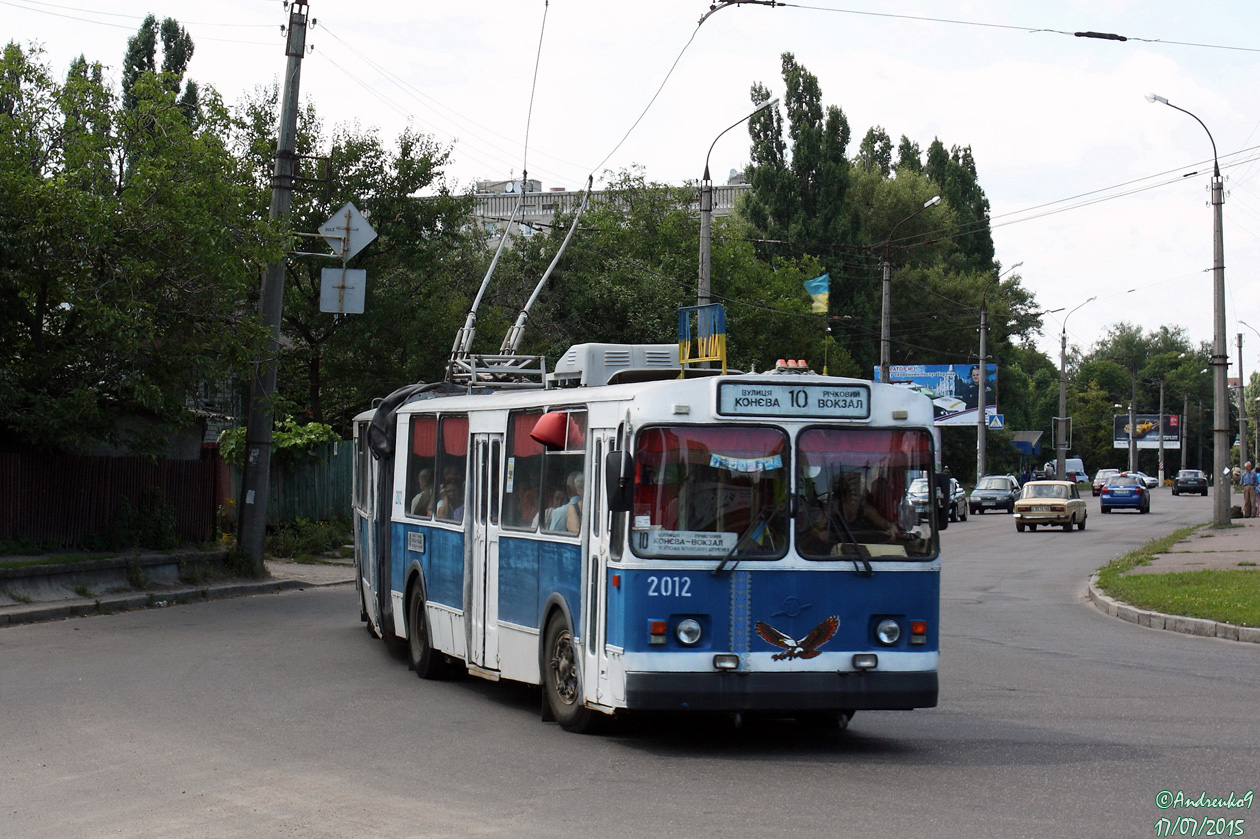 Черкассы, ЗиУ-683Б [Б00] № 2012