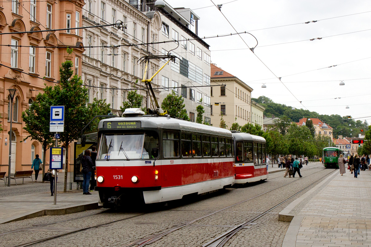 Brno, Tatra T3R.EV č. 1531