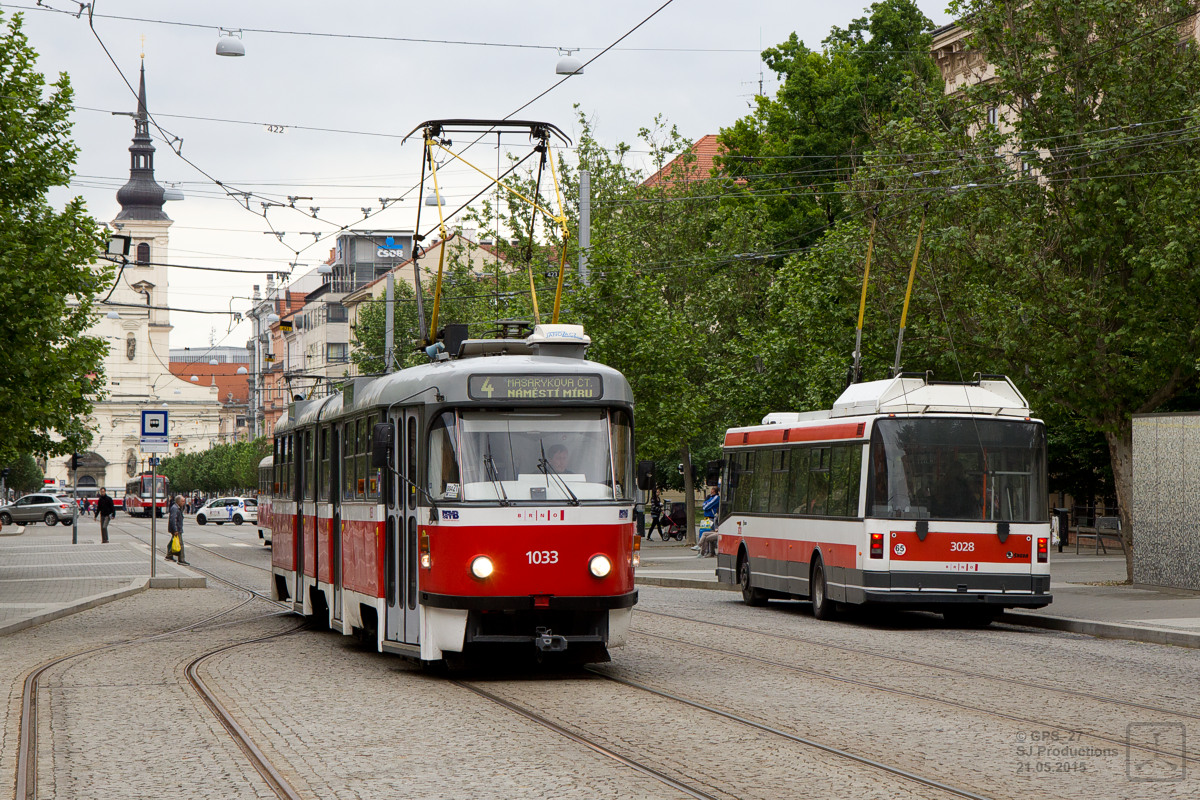 Брно, Tatra K2T № 1033