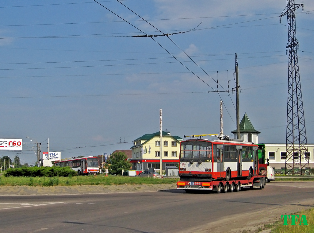 Брно, Škoda 14TrR № 3264; Луцк — Разные фотографии