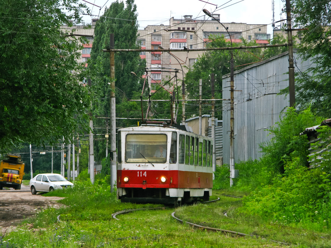Липецк, Tatra T6B5SU № 114