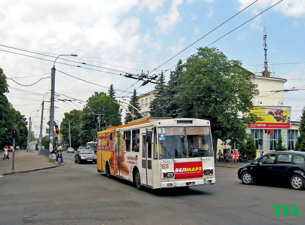 Ровно, Škoda 14Tr10/6 № 155
