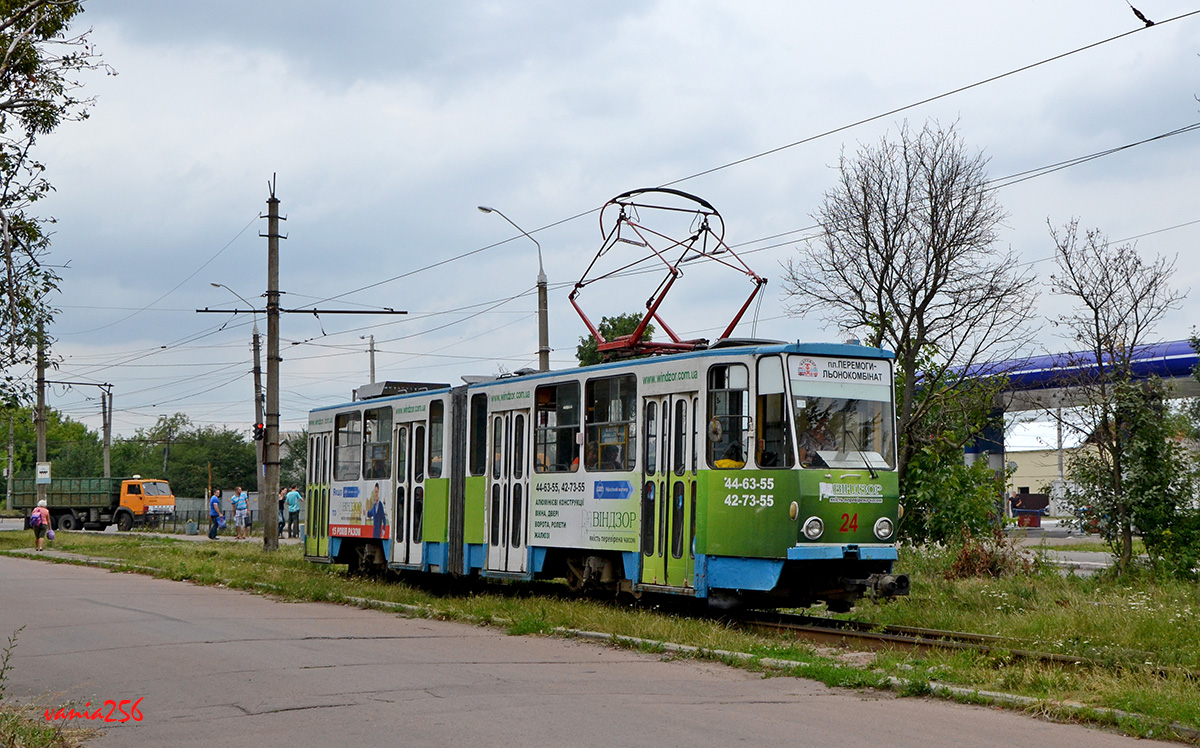 Житомир, Tatra KT4SU № 24