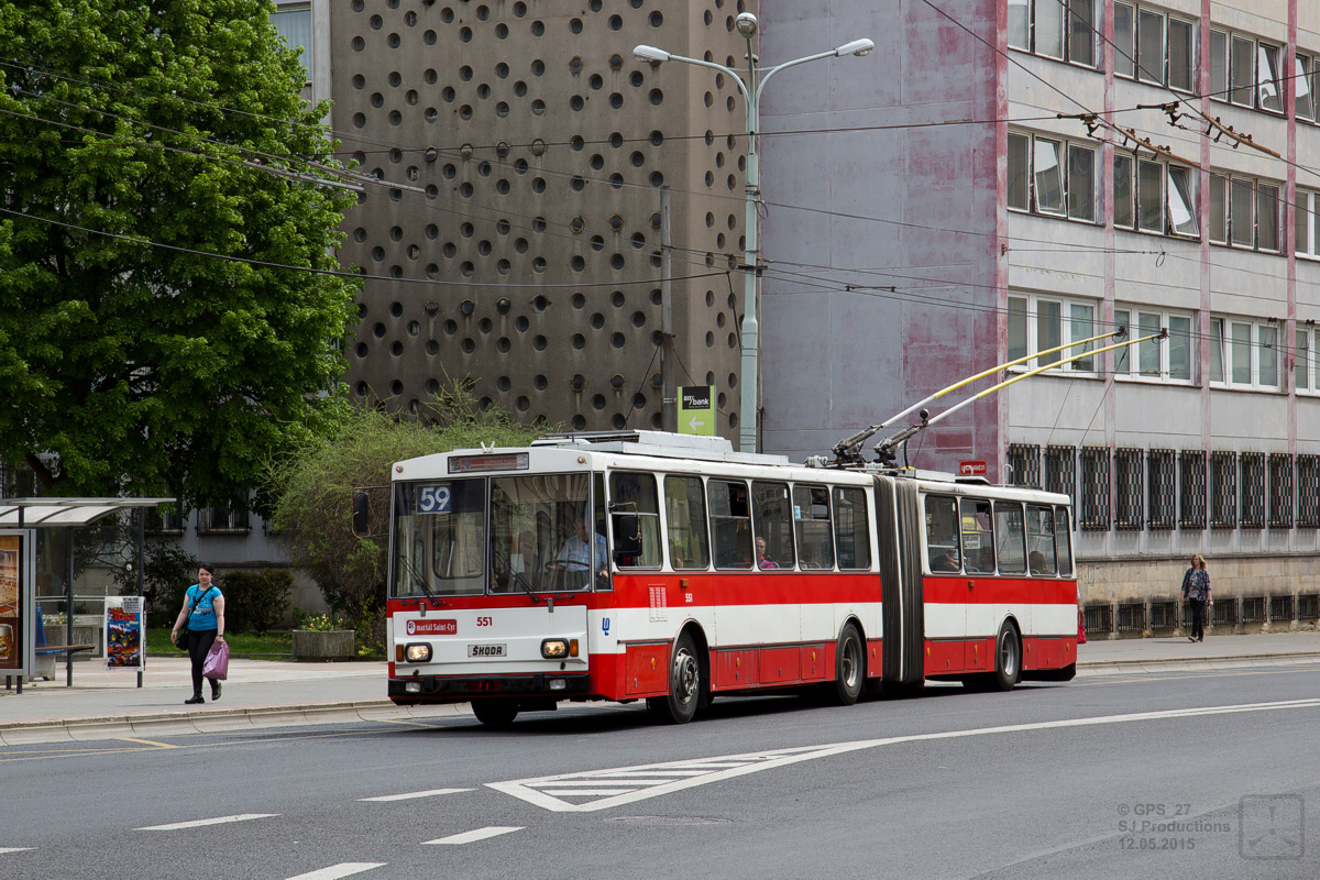Усти-над-Лабем, Škoda 15Tr12/6 № 551