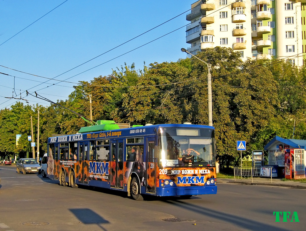 Lutsk, Bogdan E231 # 209 Lutsk, Bogdan E231 # 209