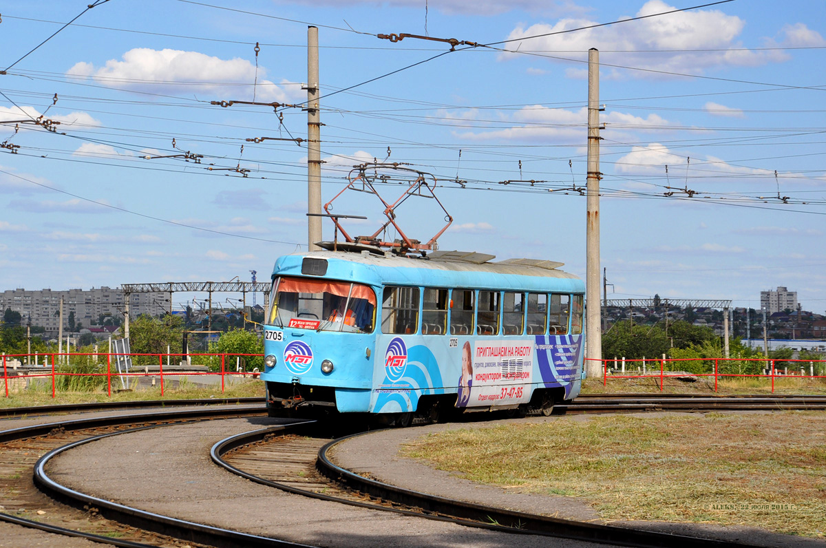 Волгоград, Tatra T3SU № 2705