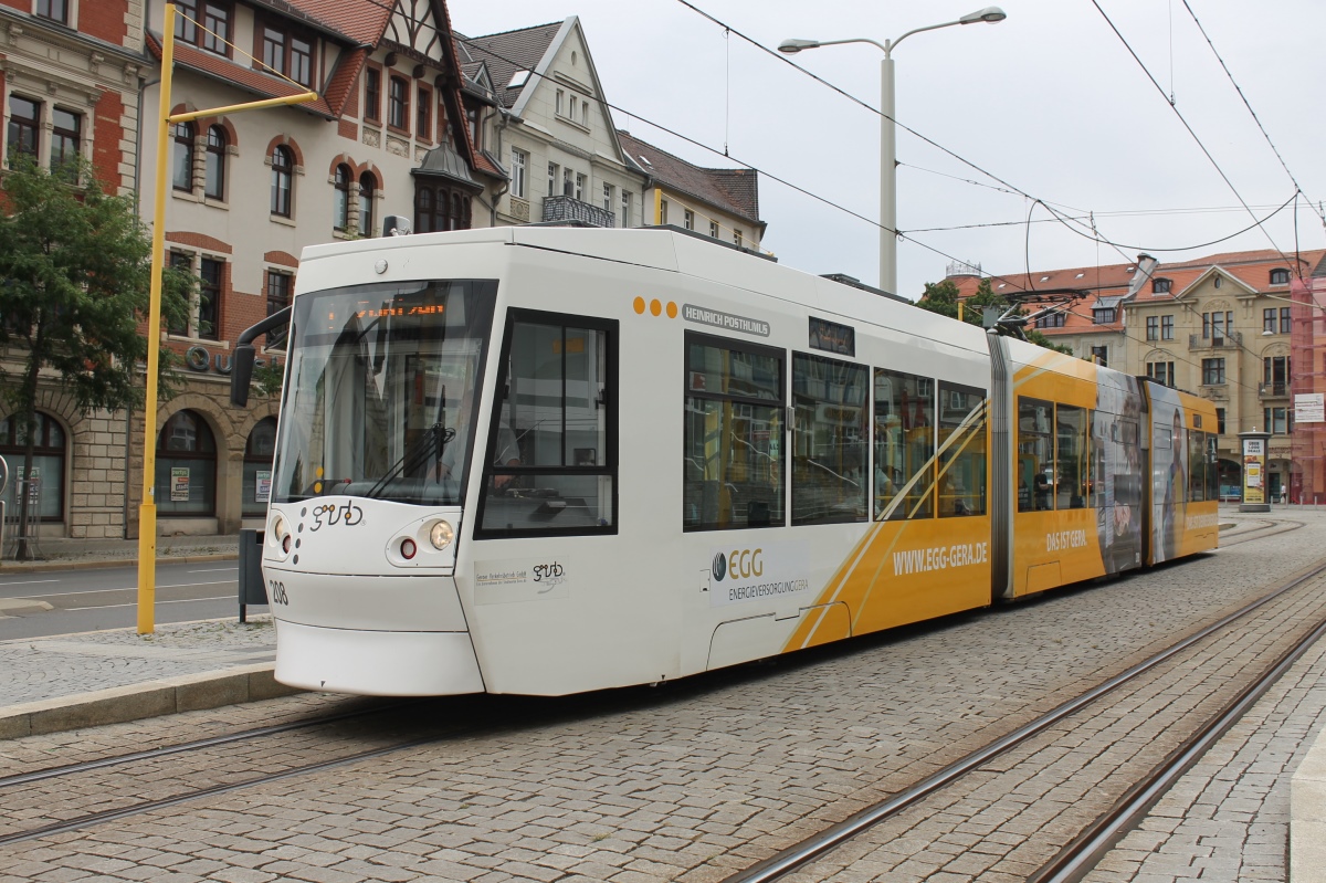 Гера, Alstom NGT8G № 208