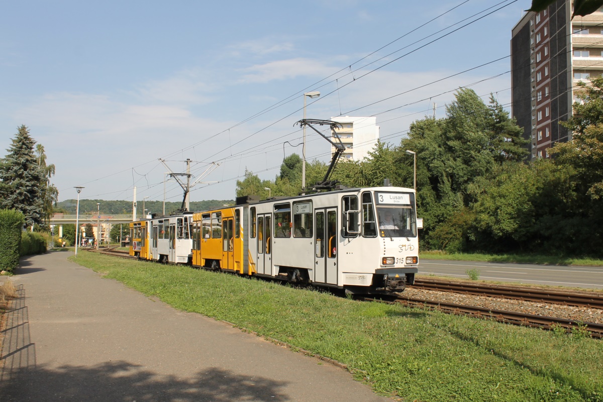 Гера, Tatra KT4DMC № 315