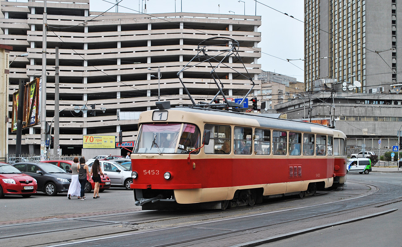 Киев, Tatra T3SU № 5453 Киев, Tatra T3SU № 5453
