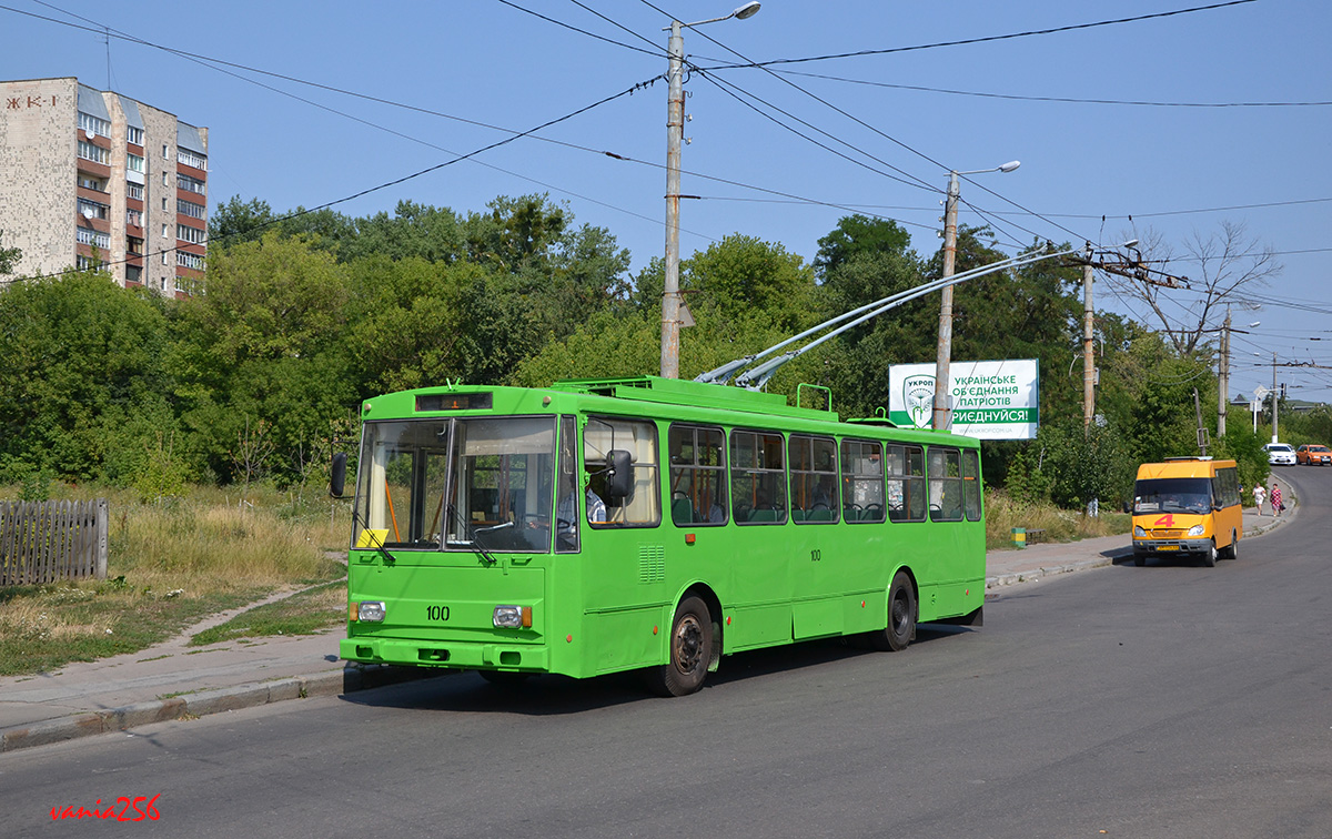 Житомир, Škoda 14Tr02/6 № 100 Житомир, Škoda 14Tr02/6 № 100
