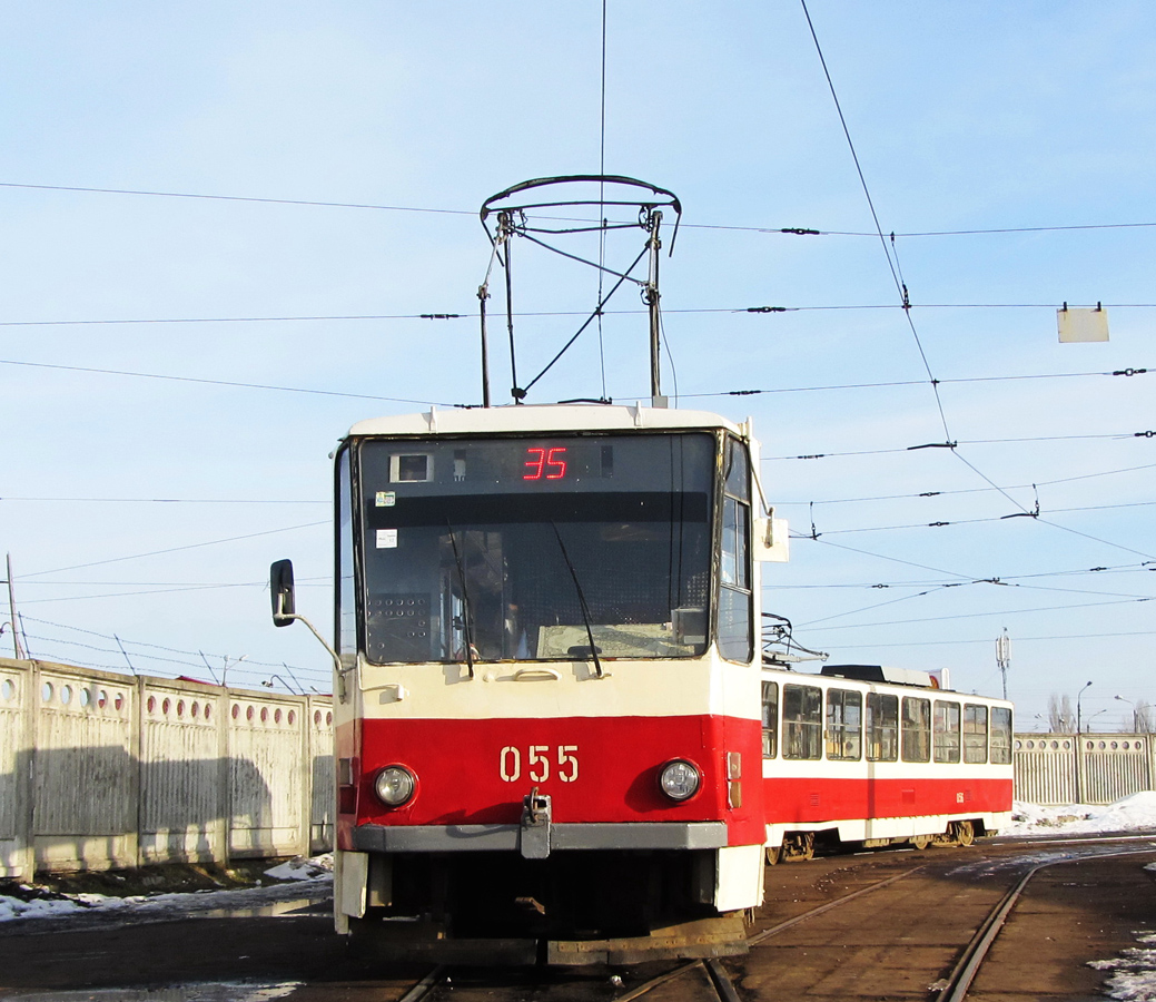 Киев, Tatra T6B5SU № 055
