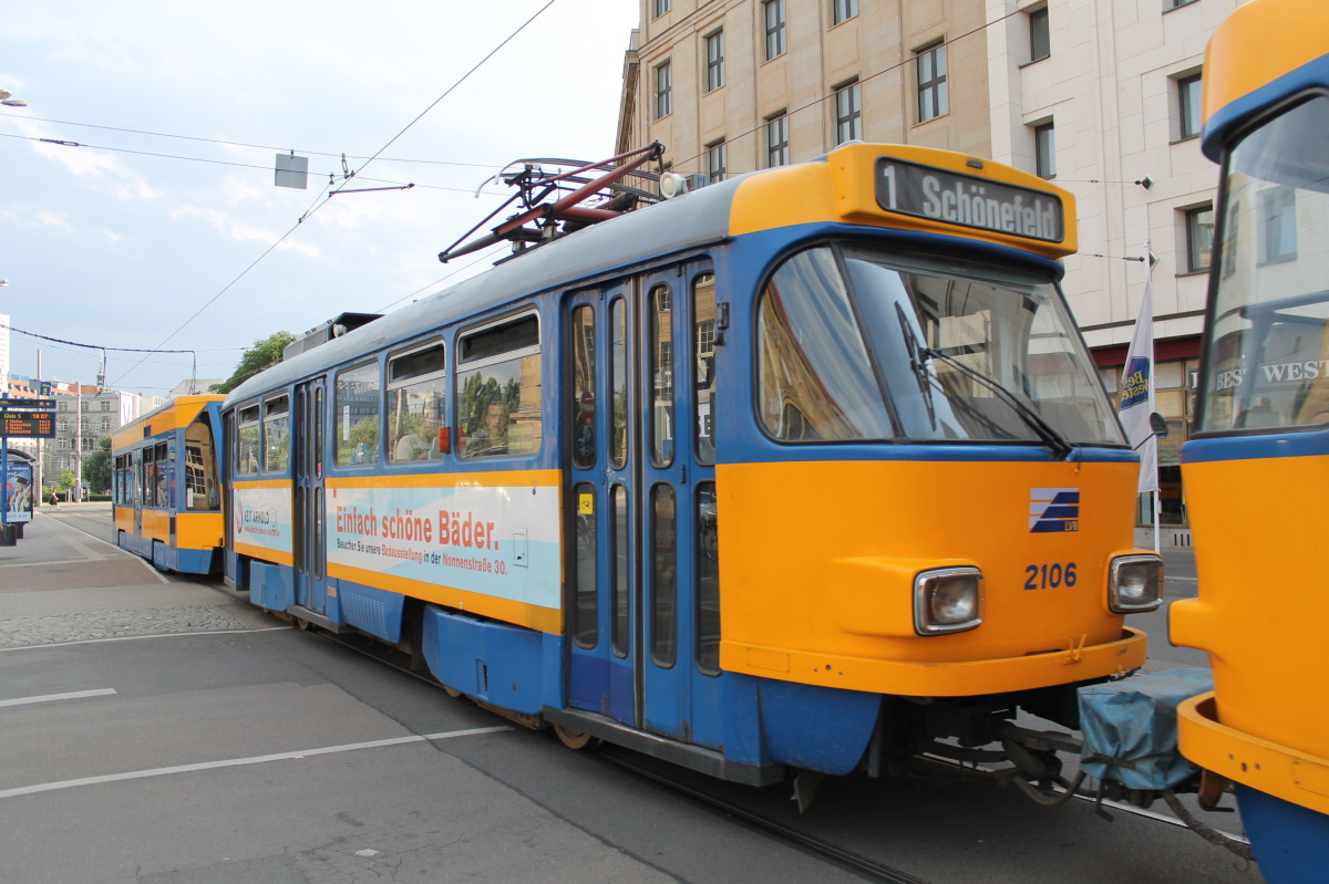 Лейпциг, Tatra T4D-M1 № 2106