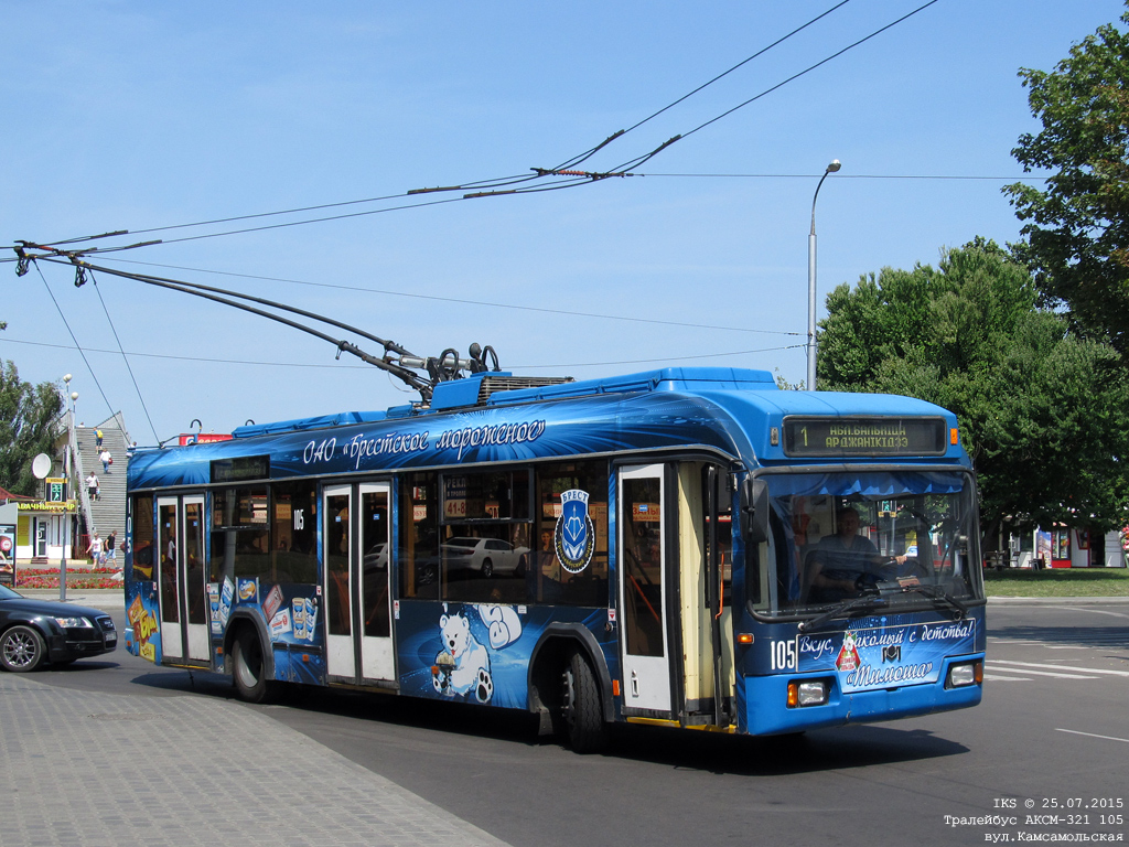 Брест, БКМ 32102 № 105
