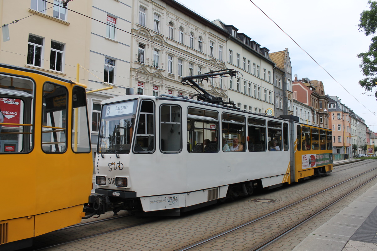 Гера, Tatra KT4DMC № 316