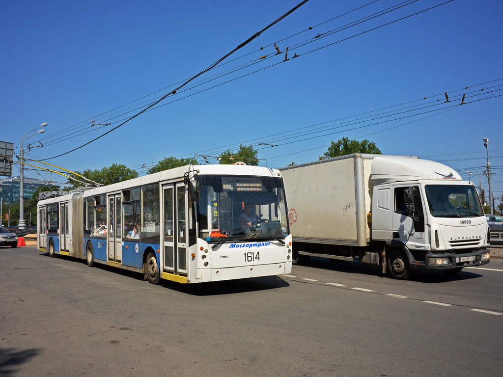 Москва, Тролза-6206.00 «Мегаполис» № 1614