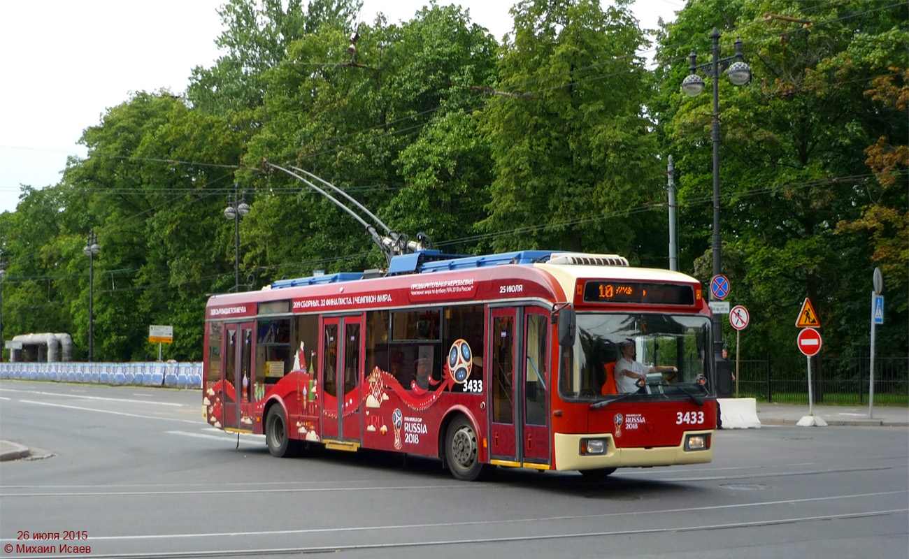 Санкт-Пецярбург, БКМ 321 № 3433