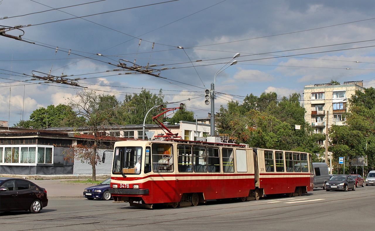 Санкт-Петербург, ЛВС-86К № 3478