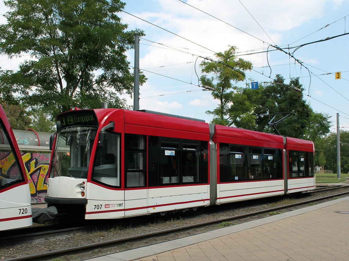 Erfurt, Siemens Combino Advanced — 707