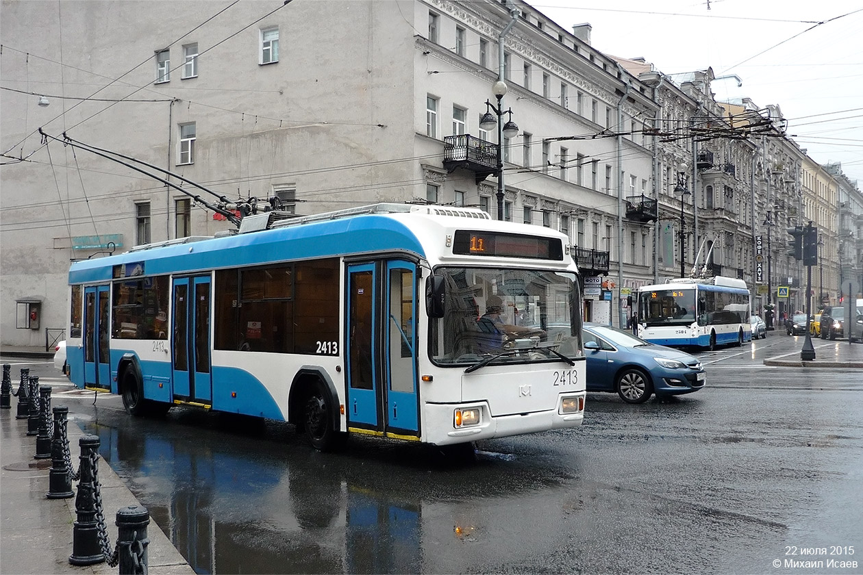 Санкт-Петербург, БКМ 321 № 2413 Санкт-Петербург, БКМ 321 № 2413