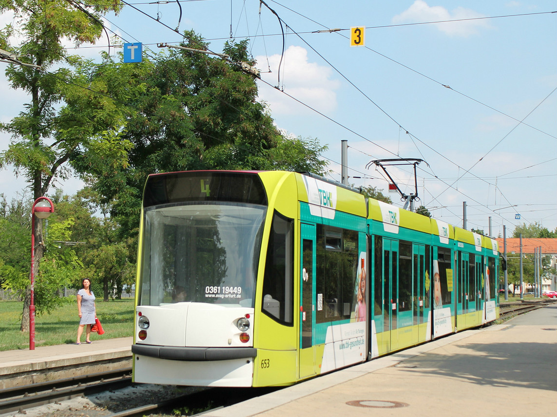 Эрфурт, Siemens Combino Advanced № 653