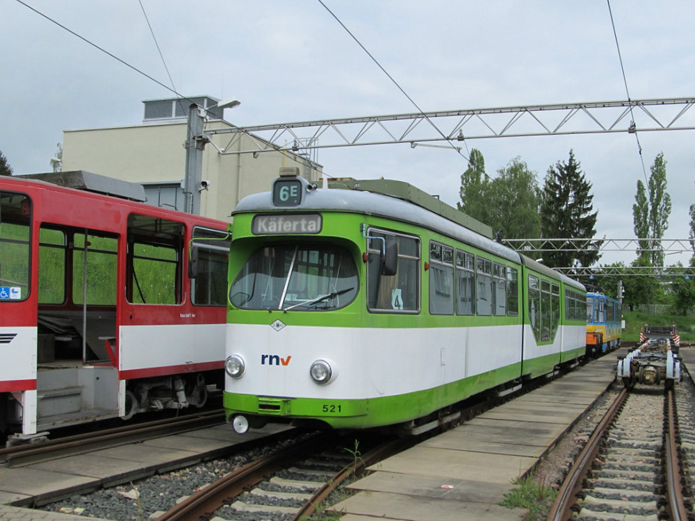 Гота, Duewag GT8NF № 521 Гота, Duewag GT8NF № 521