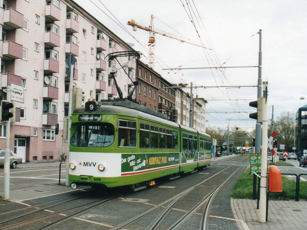 Рейн-Неккар, Duewag GT8NF № 508