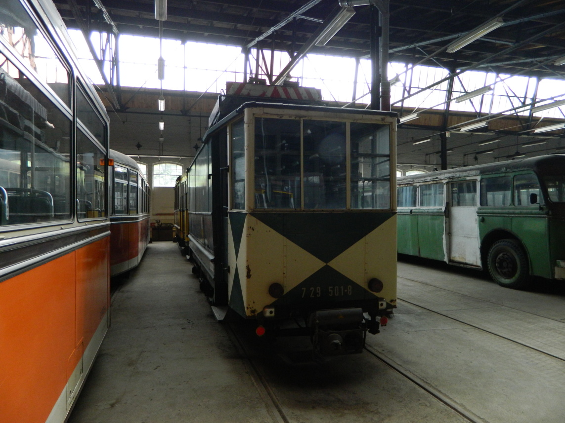 Берлин, Двухосный прицепной вагон № 729 501-8