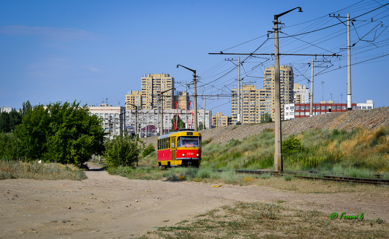 Волгоград, Tatra T3SU (двухдверная) № 2530