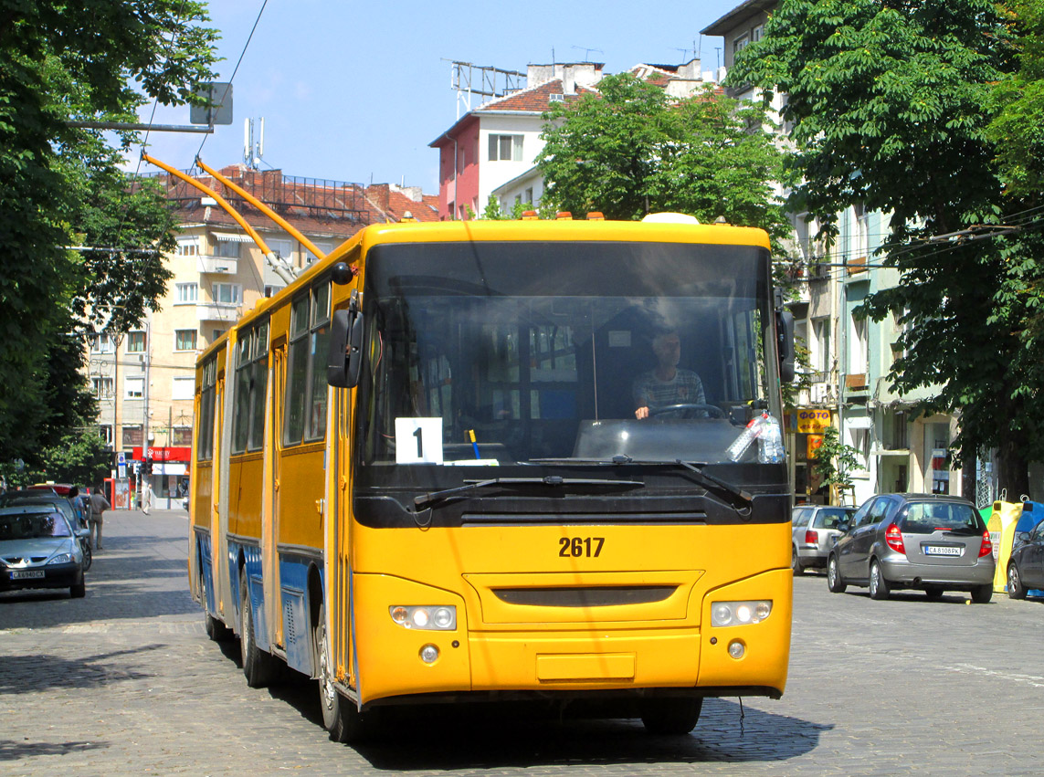София, Ikarus 280.92F № 2617