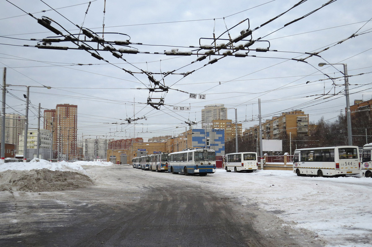 Химки — Троллейбусные линии и инфраструктура