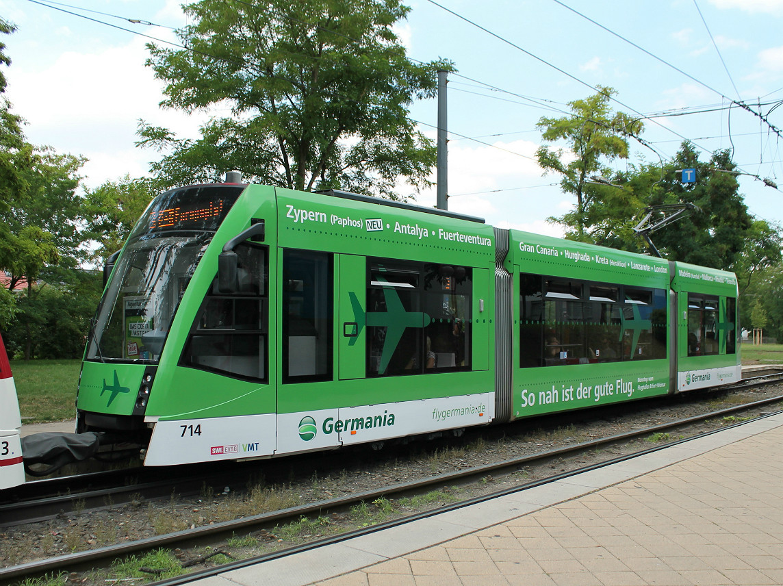 Erfurt, Siemens Combino Classic Nr 714
