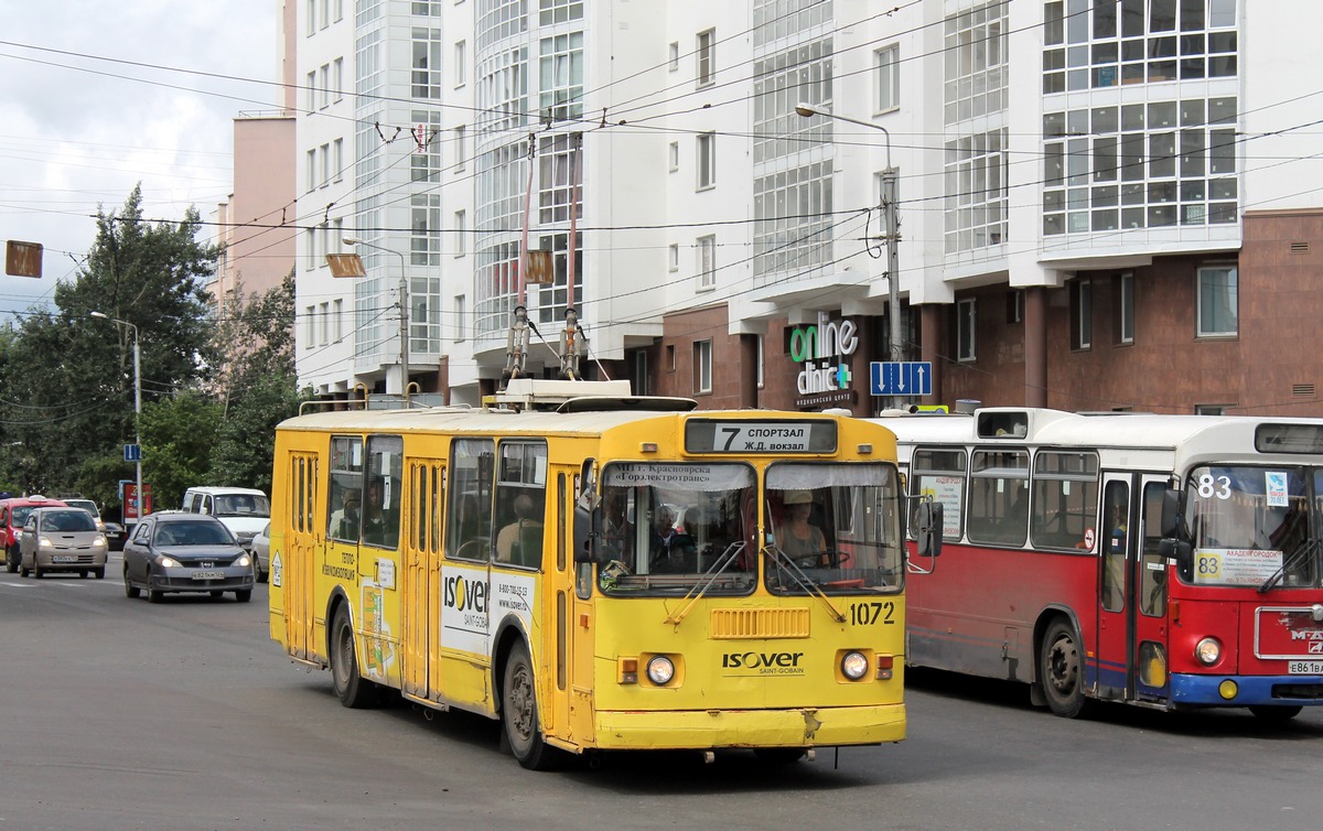 Красноярск, ЗиУ-682Г-016 (018) № 1072