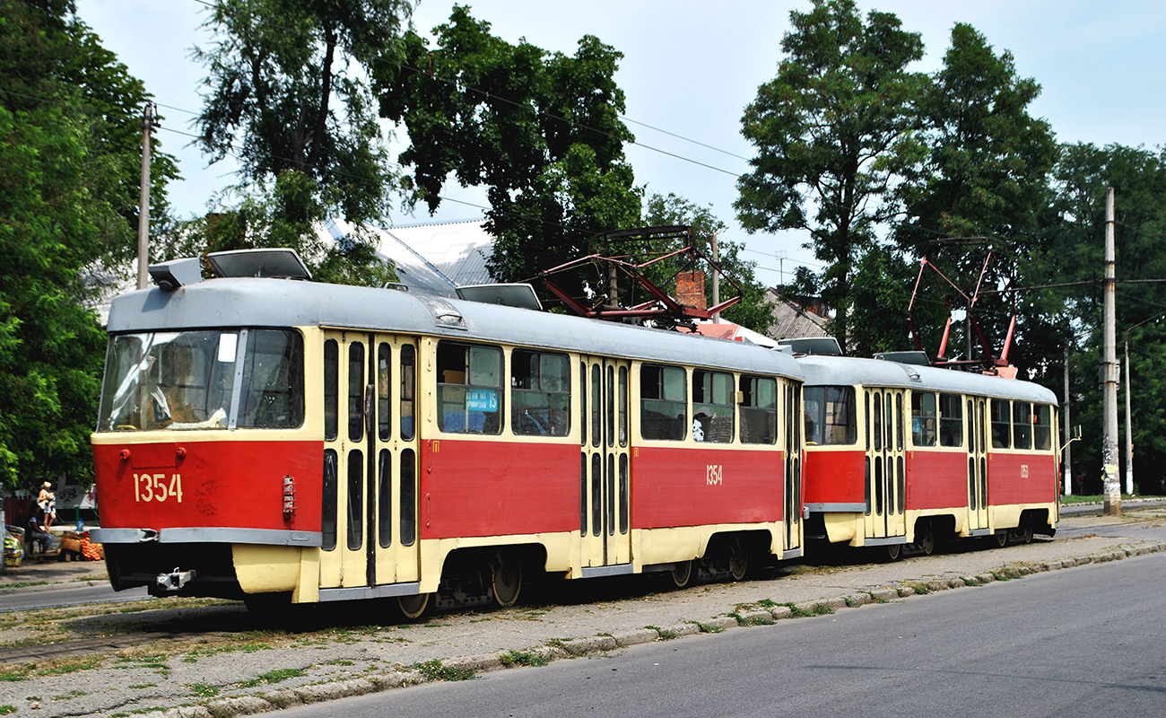 Dnipro, Tatra T3SU № 1354