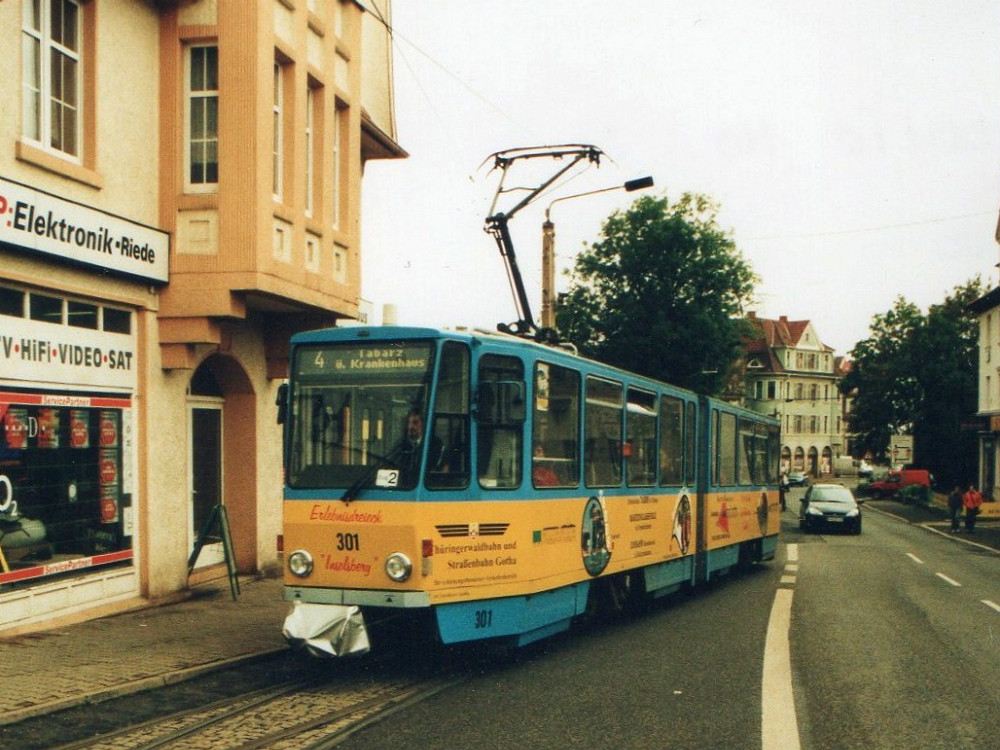 Гота, Tatra KT4DC № 301