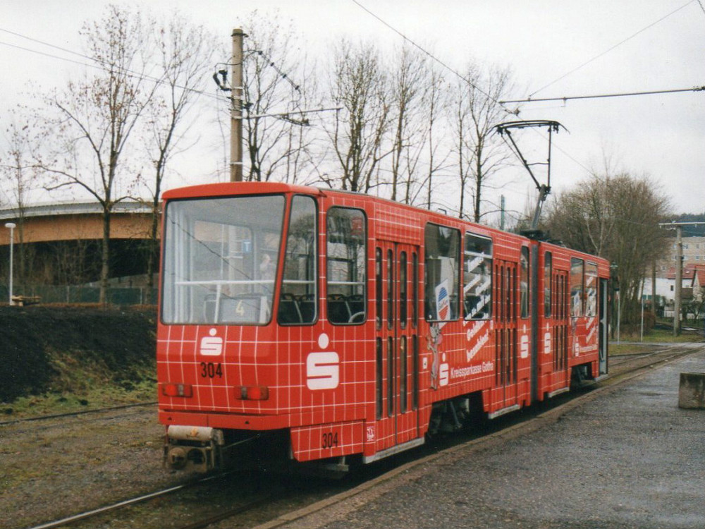 Гота, Tatra KT4DC № 304