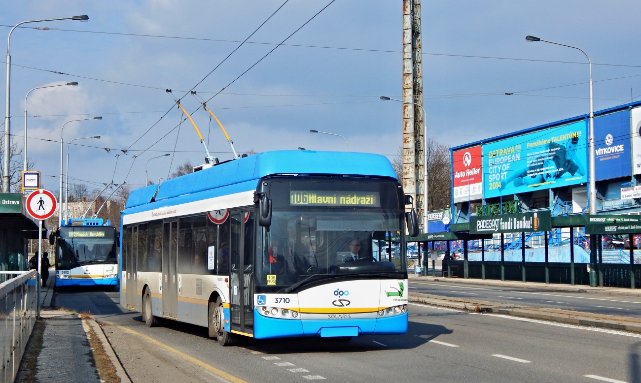 Ostrava, Solaris Trollino III 12 AC Br. 3710