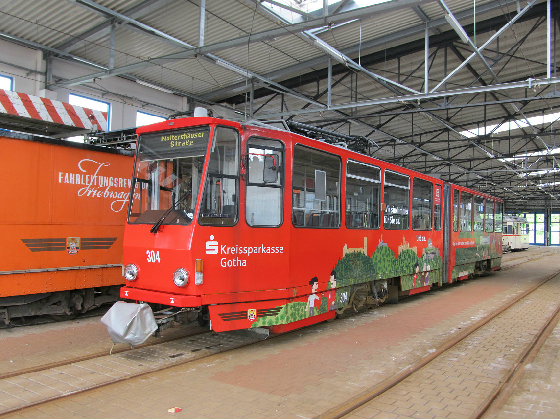 Гота, Tatra KT4DC № 304