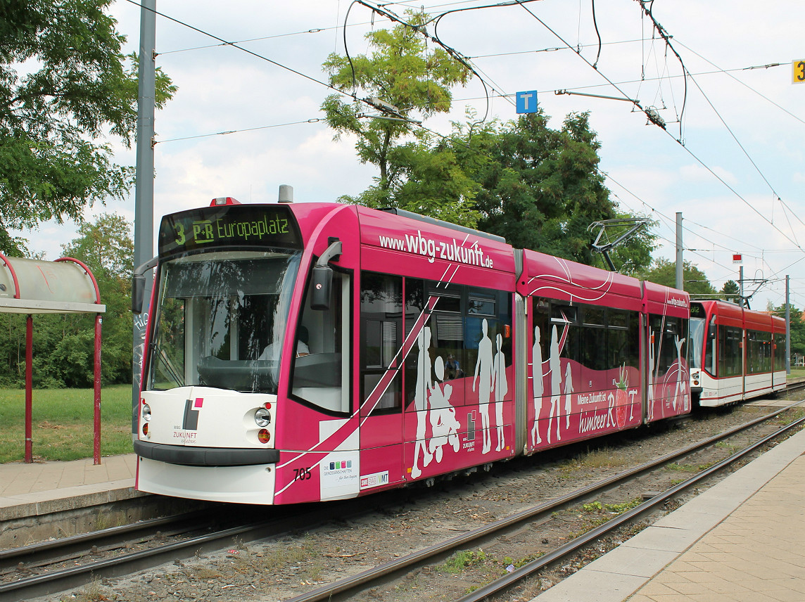 Erfurt, Siemens Combino Advanced # 705