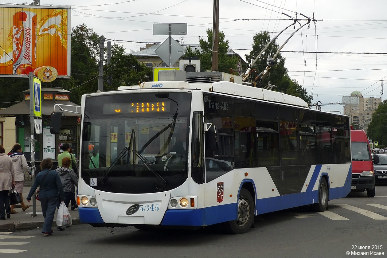 Sanktpēterburga, VMZ-5298.01 “Avangard” № 5345