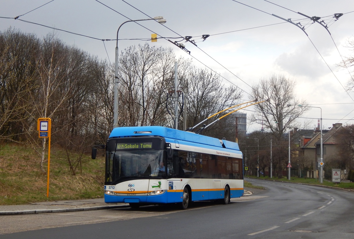 Острава, Solaris Trollino III 12 AC № 3712