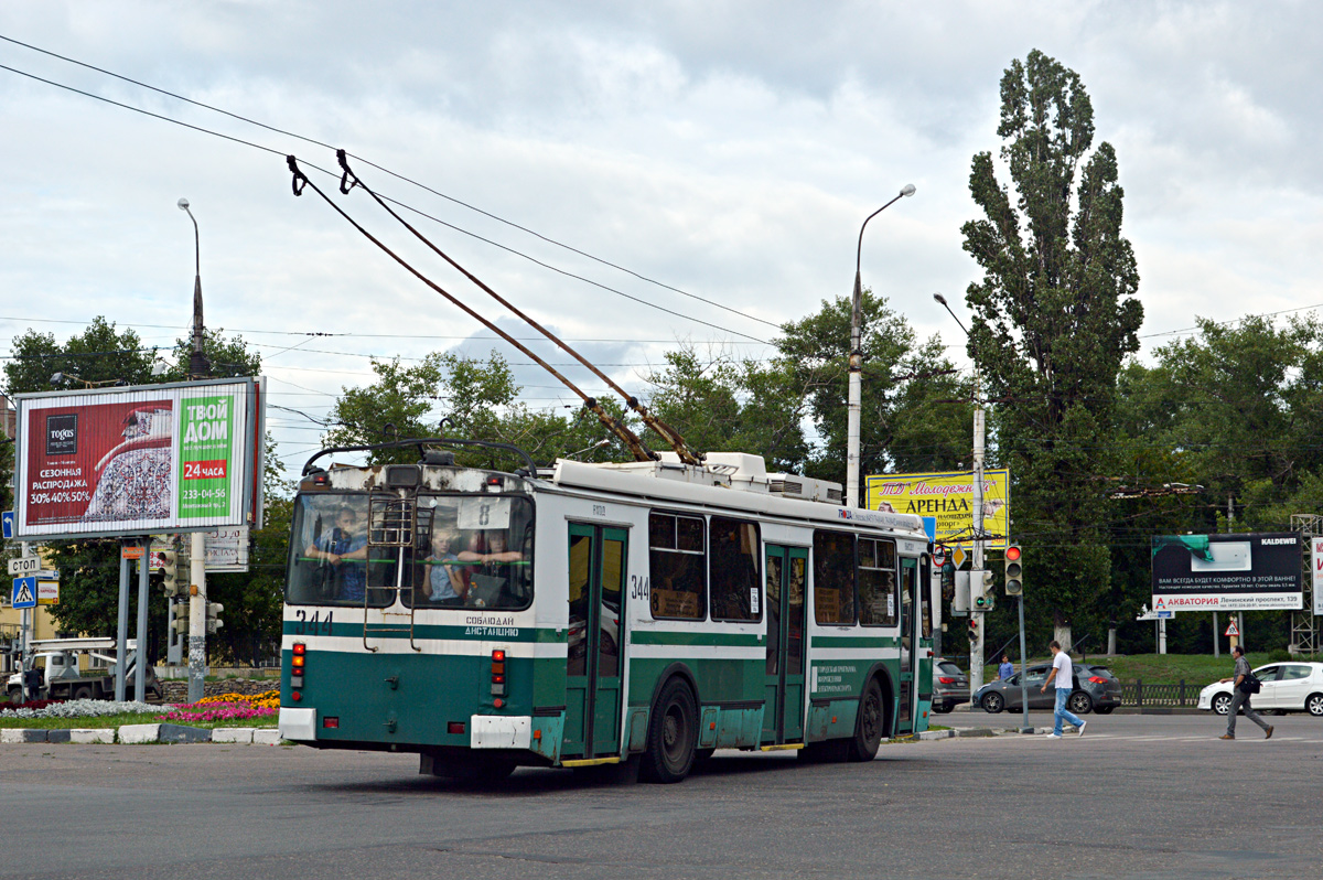 Воронеж, ЗиУ-682Г-016.04 № 344 Воронеж, ЗиУ-682Г-016.04 № 344