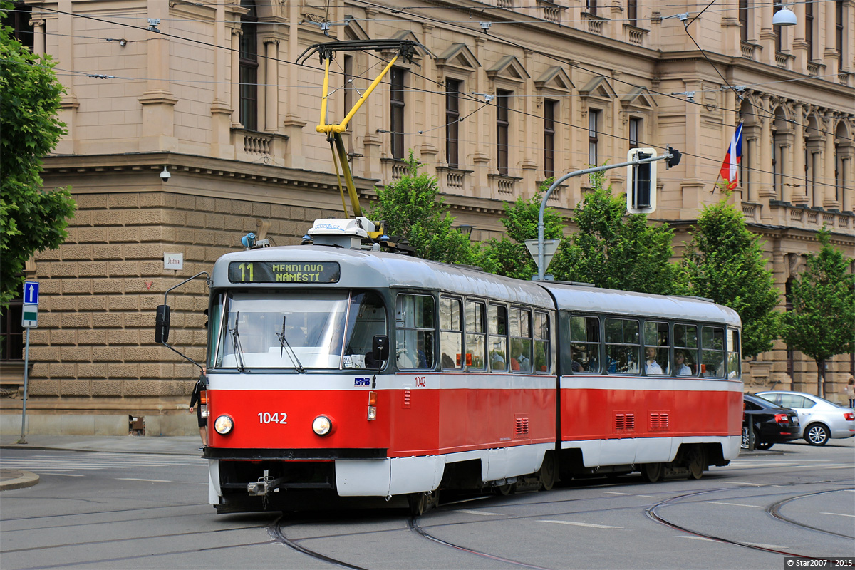 Брно, Tatra K2P № 1042