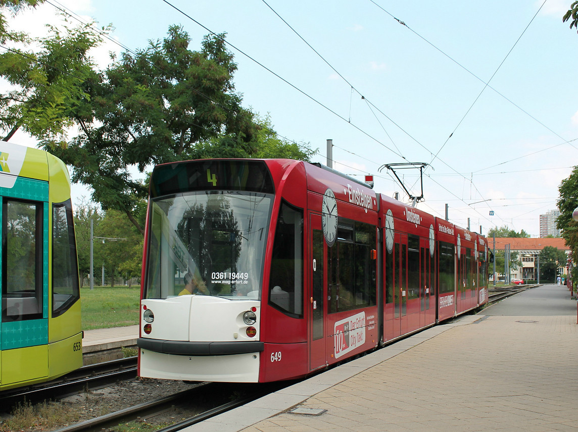 Erfurt, Siemens Combino Advanced № 649