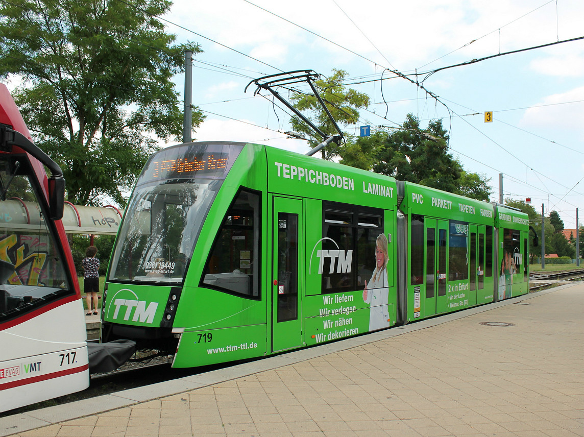 Erfurt, Siemens Combino Classic nr. 719