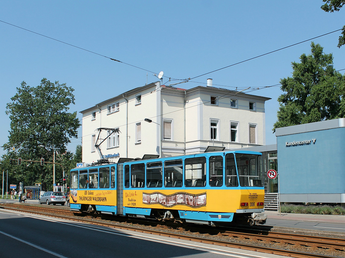 Гота, Tatra KT4DC № 306