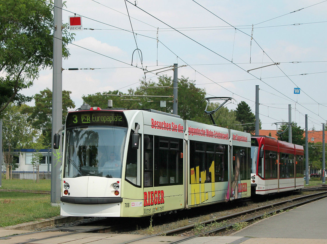 Эрфурт, Siemens Combino Advanced № 708